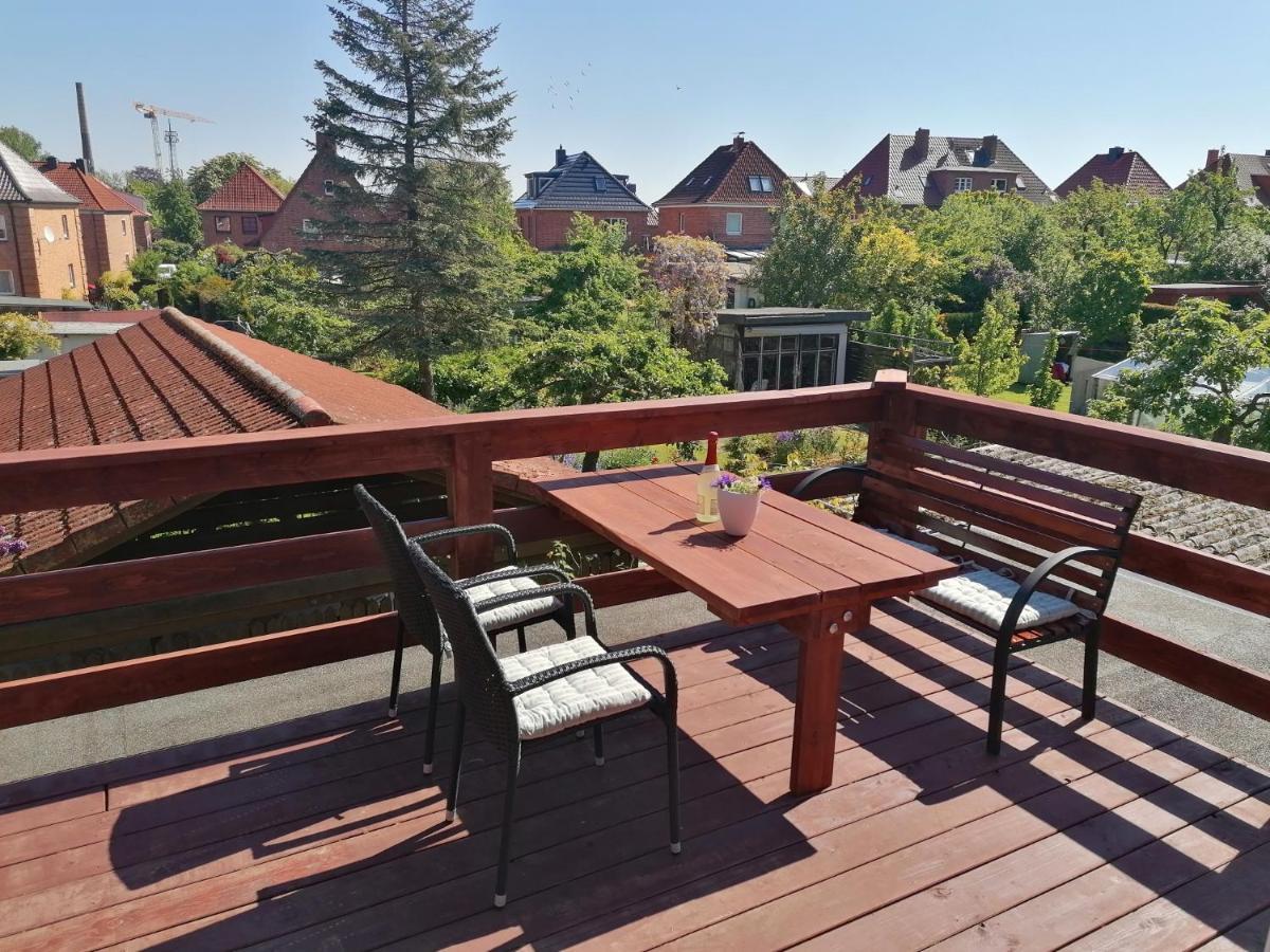 Sonnendeck Mit Dachterrasse & Parkplatz By Abcwismar Apartment Luaran gambar